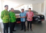 Cuti Kampanye, Darma Wijaya dan Adlin Tambunan Kembalikan Mobil Dinas ke Pemkab Serdang Bedagai