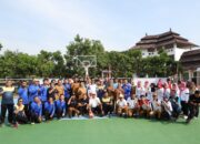 Meriahkan HUT ke-24 Provinsi Banten, Plh Sekda Virgojanti Buka Turnamen Bola Basket