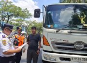 Pemkot Tangsel Gelar Operasi Gabungan; Tindak Puluhan Kendaraan Truk yang Langgar Jam Operasional