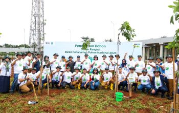 Pemkot Tangsel Bersama PT Cinere Serpong Jaya Lakukan Penanaman Pohon