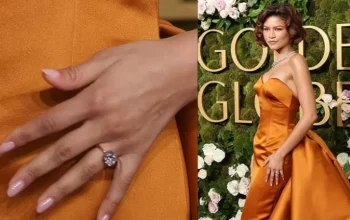 Zendaya Tampil Memukau di Golden Globes 2025, Cincin Pertunangan Jadi Sorotan