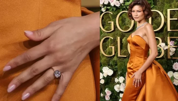 Zendaya Tampil Memukau di Golden Globes 2025, Cincin Pertunangan Jadi Sorotan