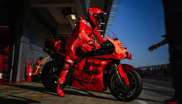 Marc Marquez Sudah Jajal Motor Baru Ducati, Desmosedici GP25